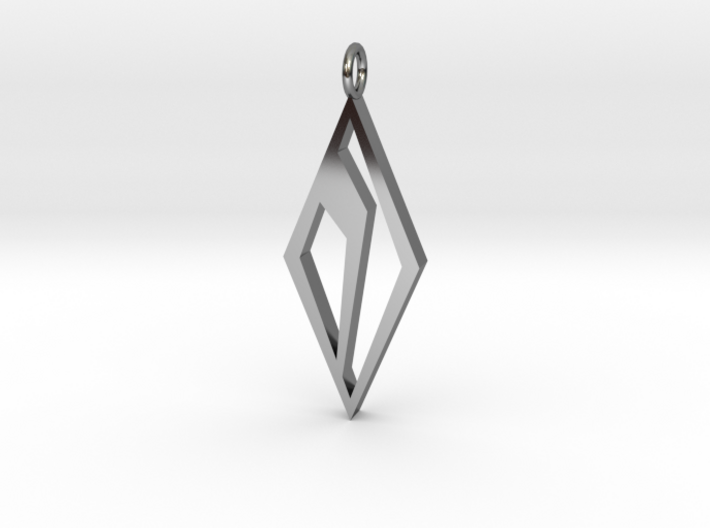 S Diamond Inside 3d printed