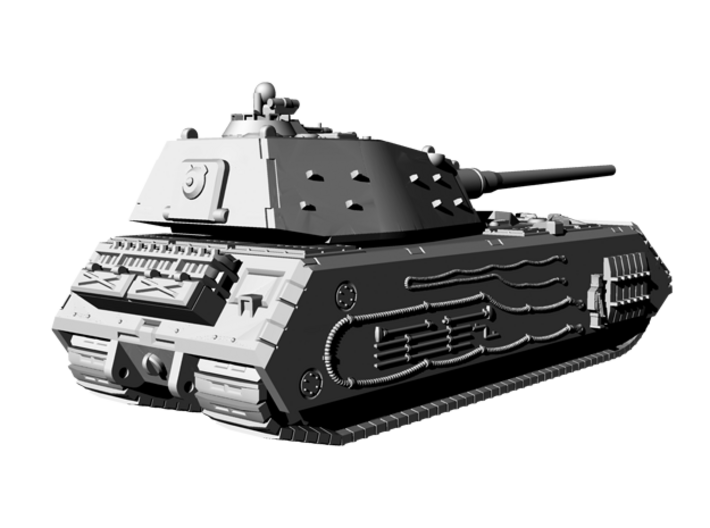 1/144 WWII German Maus AusfB Battle Ready Multijet 3d printed 