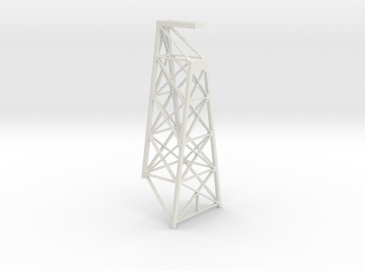 Keddie Wye Bridge Pier Tower 7 Z scale 3d printed