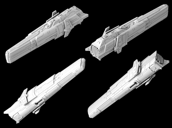 (Armada) Bothan Assault Cruiser 3d printed