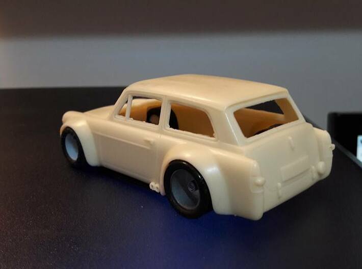 Chassis for George Turner Austin A40 (with arches) 3d printed 