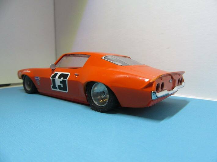 Chassis for Scalextric 1970 Camaro 3d printed 