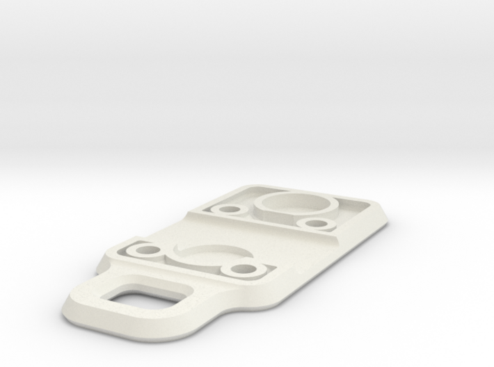 Compact Morse key - BASEPLATE 3d printed