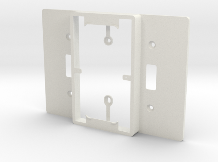 Philips Hue Dimmer Triple Gang Plate (US Toggle) 3d printed