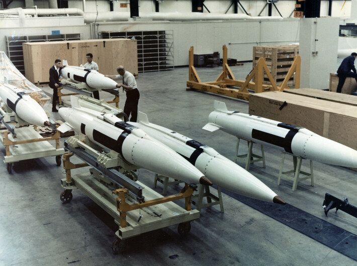 Boeing AGM-69A Short Range Attack Missile (SRAM) 3d printed 