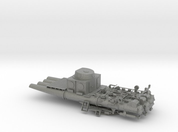 Torpedorohrsatz Vierling für Z-39 scale 1:35 3d printed