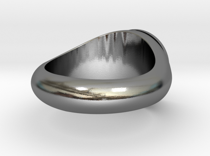 Argent Card Ring 3d printed 