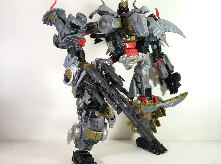 Blaster set for POTP Dinobots 3d printed 