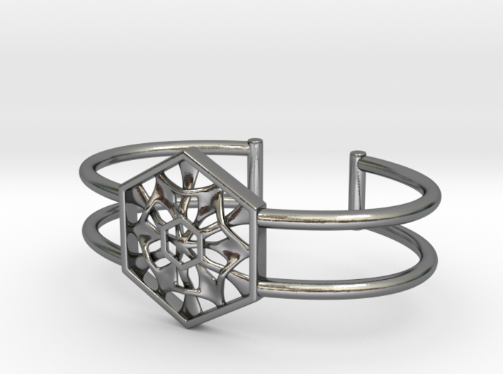 Hexagon bracelet 3d printed