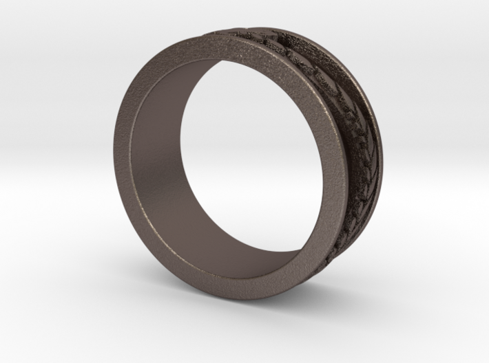 Ouroboros ring for him 3d printed