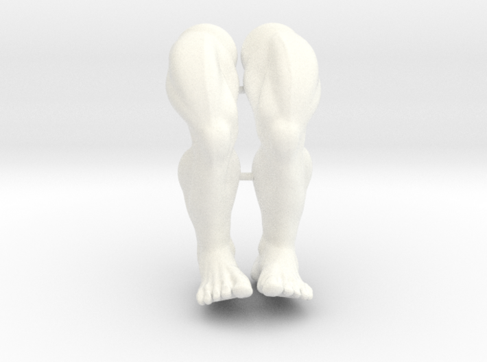 Bare Feet Legs 3d printed