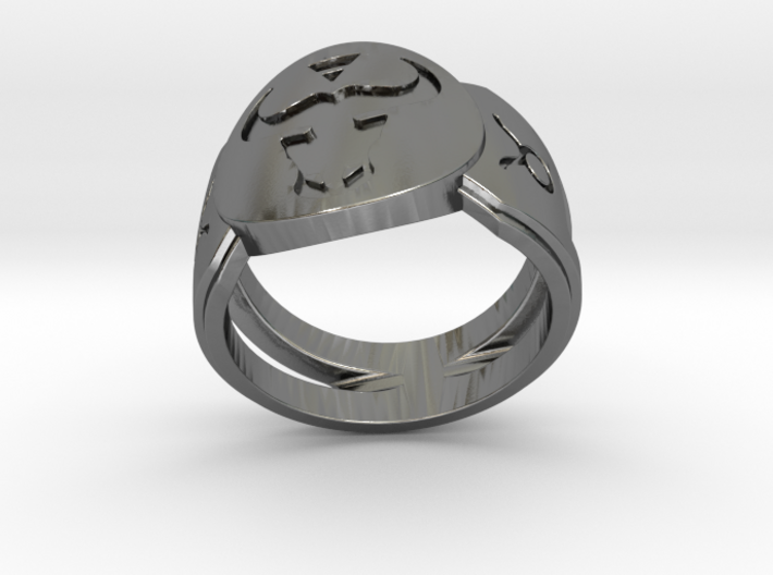 Taurus Signet Ring Lite 3d printed 