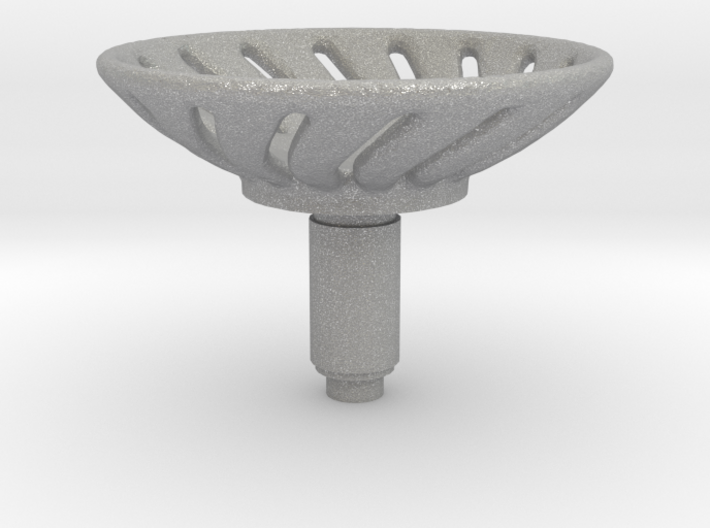 Ball Cup Holder curves 3d printed