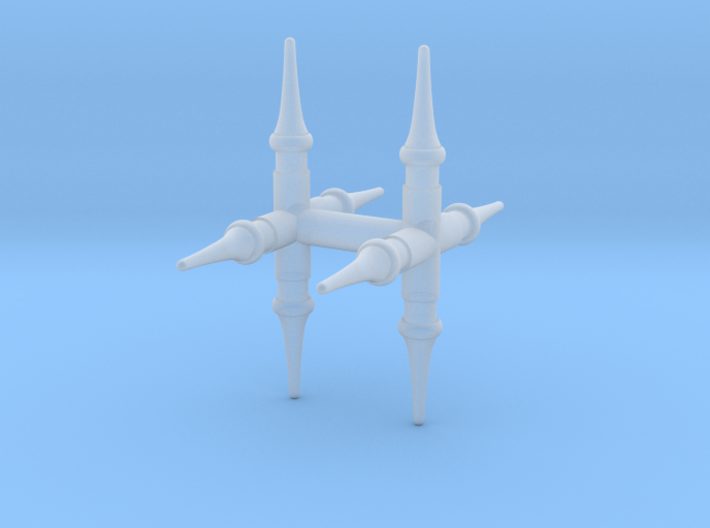 Signal Finial Pointed Cone 1:87 scale 3d printed
