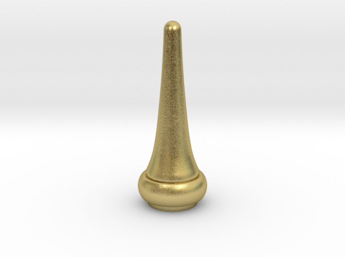 Signal Semaphore Finial Pointed Cone 1:22.5 scale 3d printed