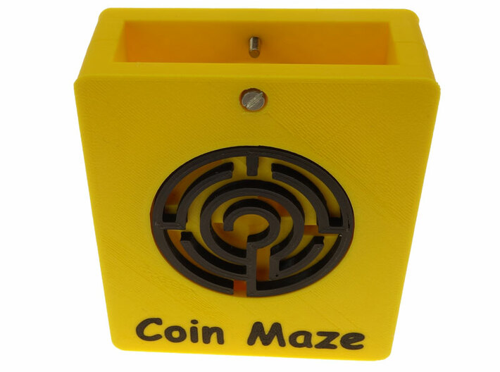Coin Maze 3d printed