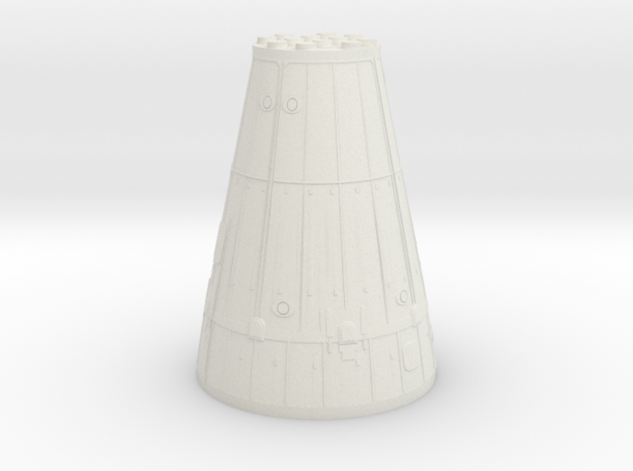 Saturn V SLA designed for LEGO 3d printed