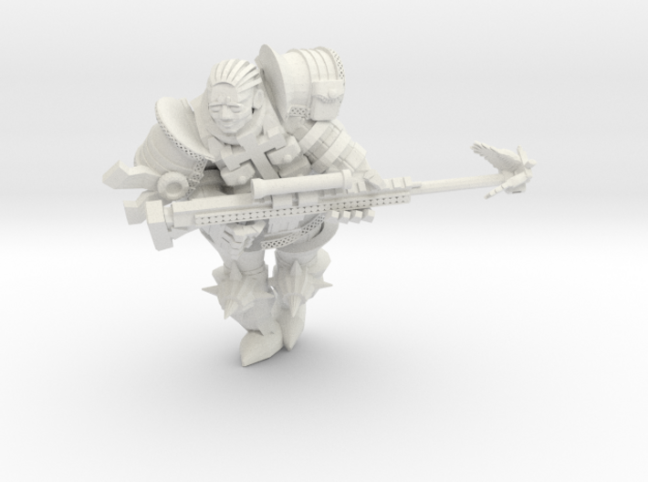 Ministeriale Running Rifleman 3d printed
