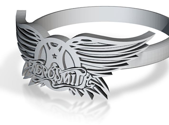 Aerosmith Ring 3d printed