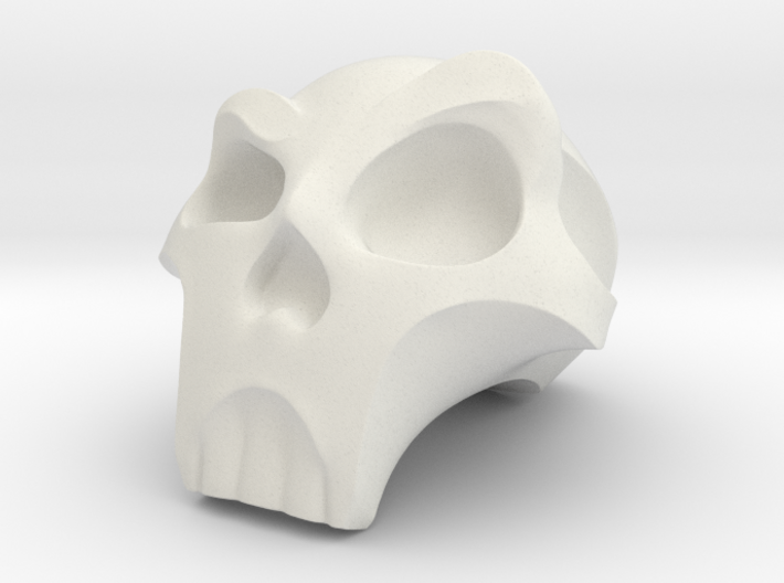 Stylized Skull 3d printed