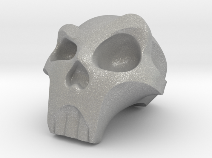 Stylized Skull 3d printed