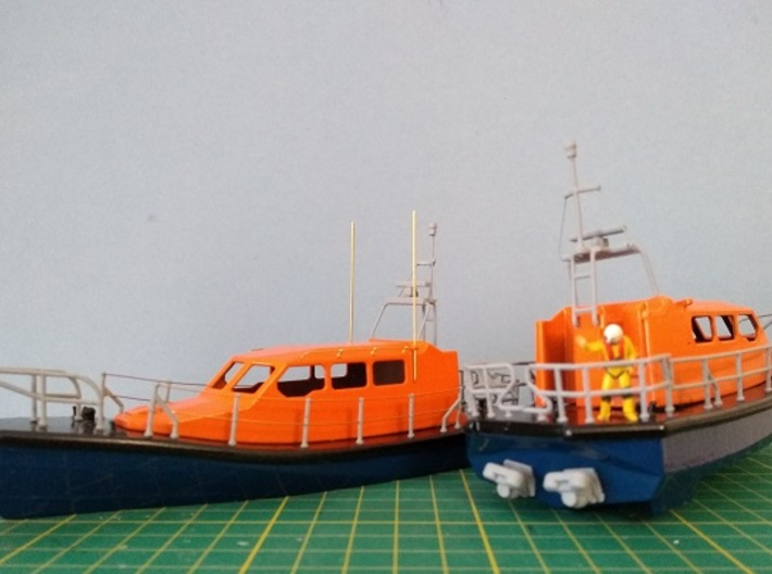 Shannon Lifeboat Water line Hull  3d printed 