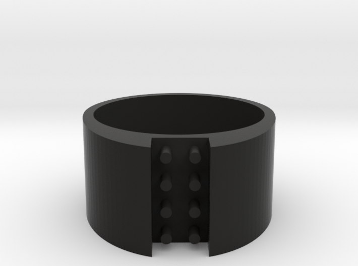 high 8-bit ring (US7/⌀17.3mm) 3d printed 