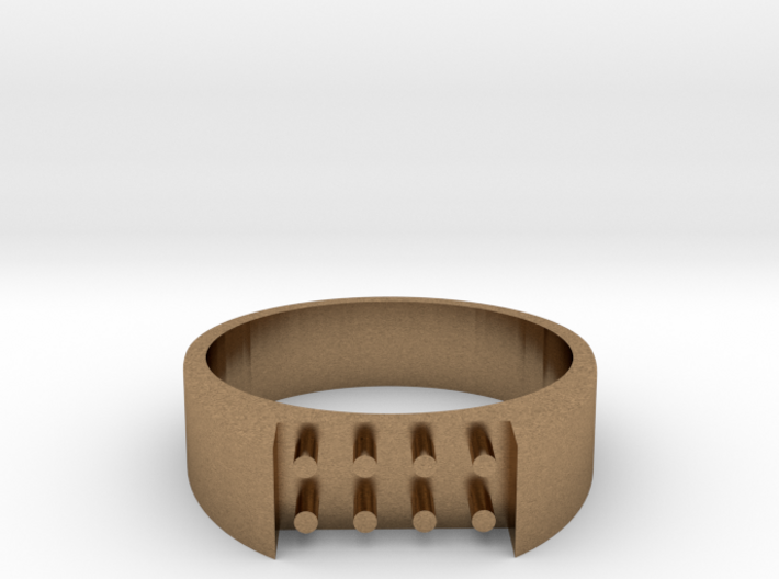 8-bit ring (US8 /⌀18.2mm) 3d printed