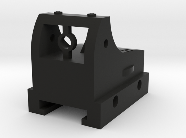 Micro Red Dot Sight Mark II for Nerf Rail 3d printed 
