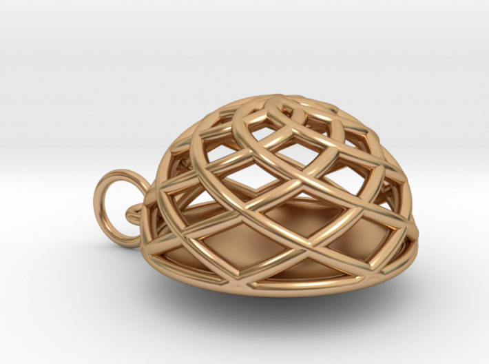 AIR PENDANT . INTERLOCKED 3d printed