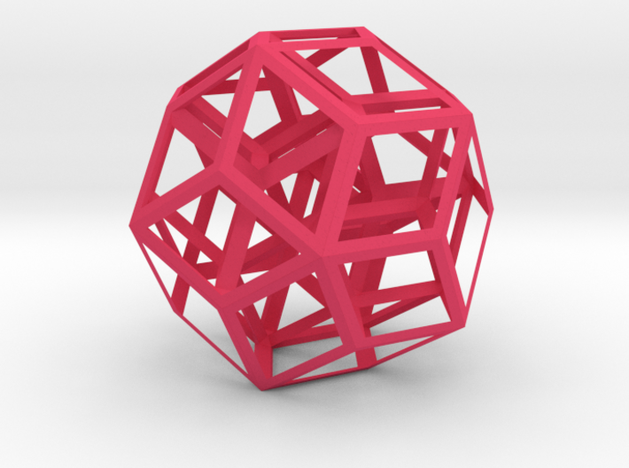 Icosahedral Oriented Matroid 3d printed