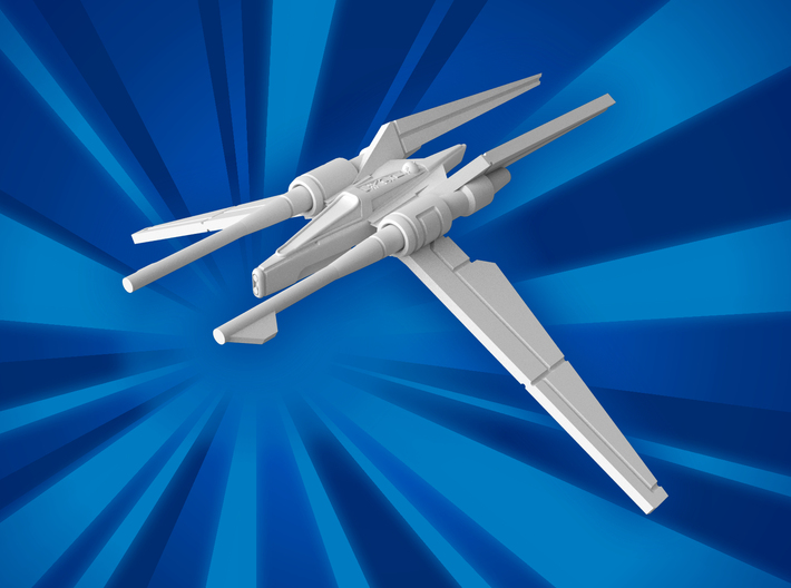 (MMch) Jedi Vector Fighter 3d printed