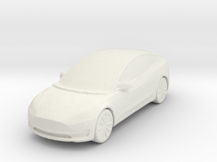 Tesla Model 3 1/56 3d printed 