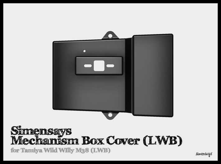 Simensays Mechanism Box Cover :: LWB Wild Willy 3d printed