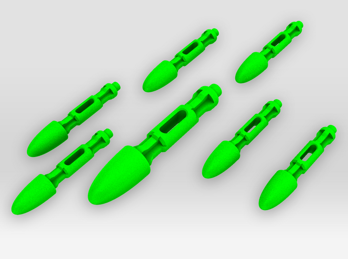Missiles for Predator Blaster 3d printed