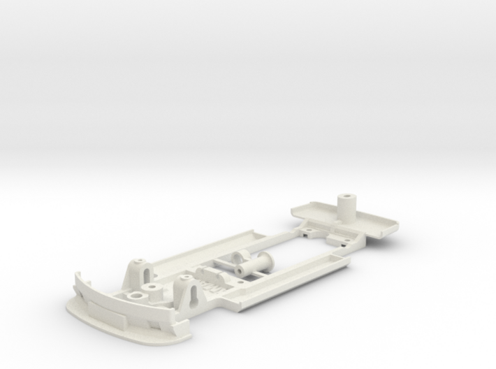 Chassis for classic Scalextric Ford Mondeo BTCC 3d printed