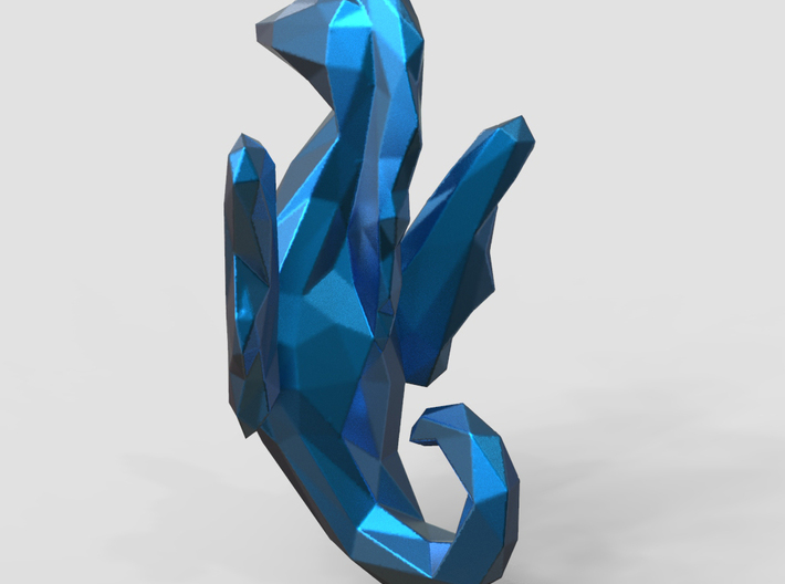 Sea Horse - Ocean Charm  Hippocampus 3D Pendant 3d printed 