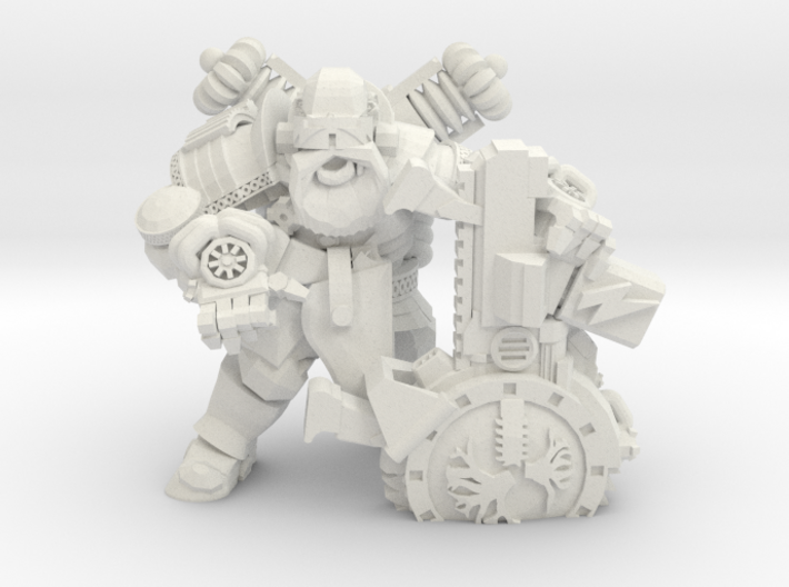 Space Dwarf Logger 3d printed