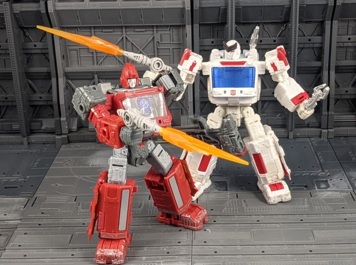 TF Seige Ironhide Ratchet Weapon 2 Pack 3d printed