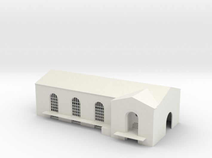 Los Angeles Union Station Part 1 N scale 3d printed