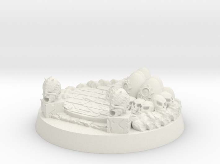 Skull Nest Base 3d printed