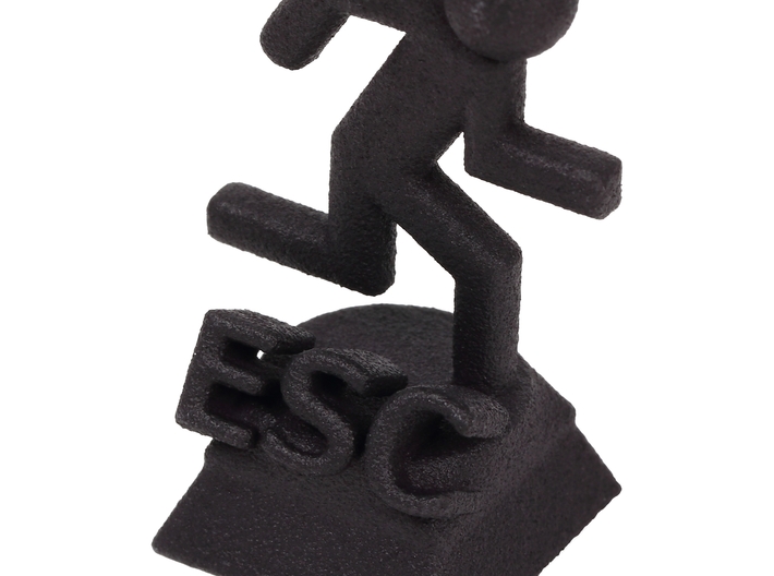 Cherry MX ESC key "human pictogram002" 3d printed 