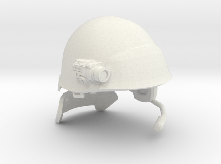1/10 scale USCM Helmet for 7&quot; figures 3d printed