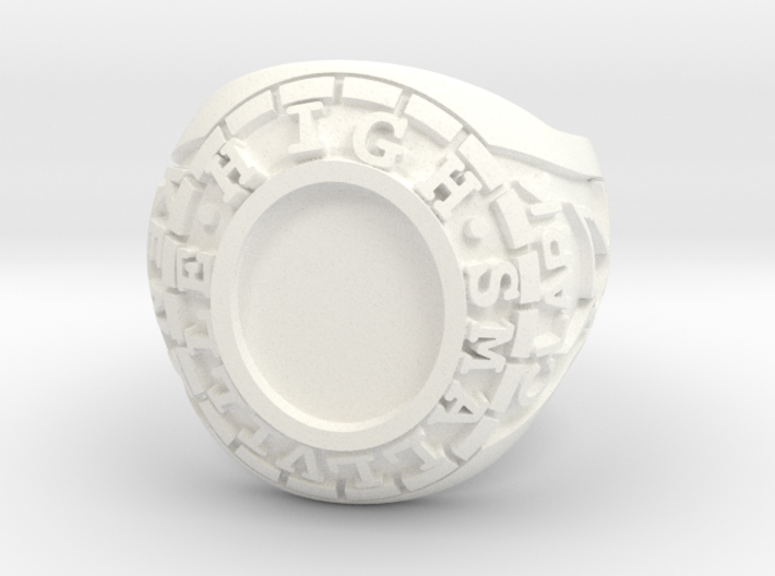 Smallville - Clark Ring - Size 12 3d printed