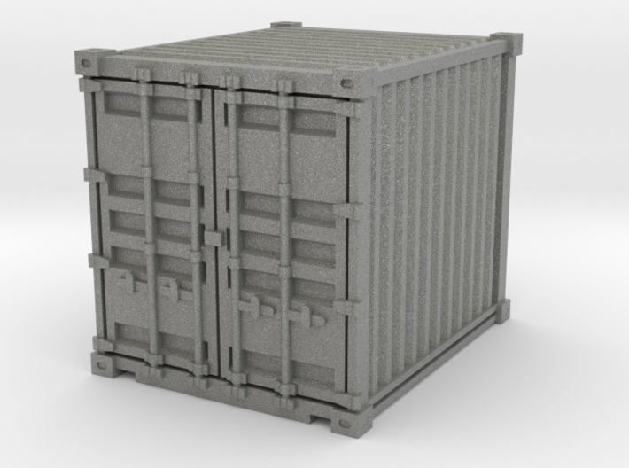 10ft Shipping Container 1/76 3d printed