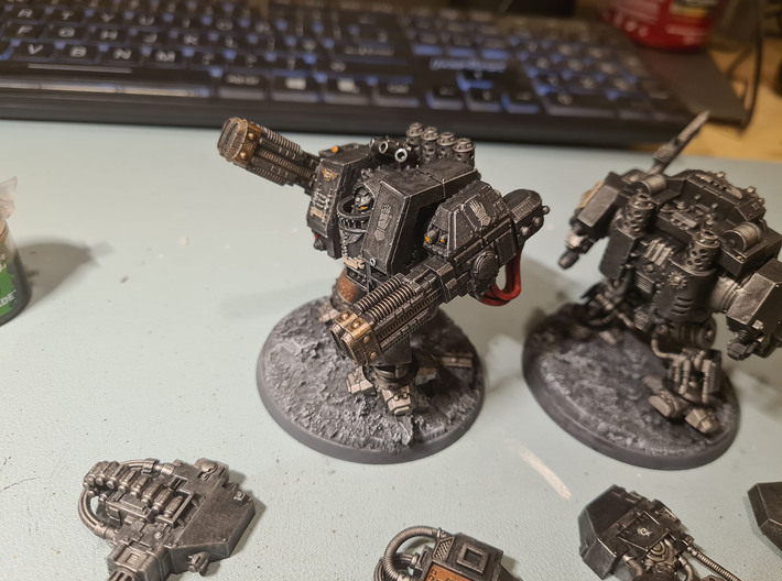 Gauntlets Of Metal Dreadnought Deathray Arm (Left) 3d printed 