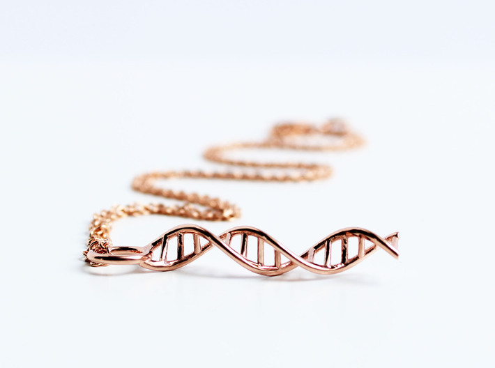 DNA Pendant - Science Jewelry 3d printed