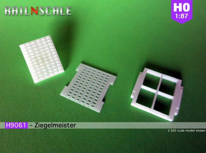 Ziegelmeister (H0 1:87) 3d printed