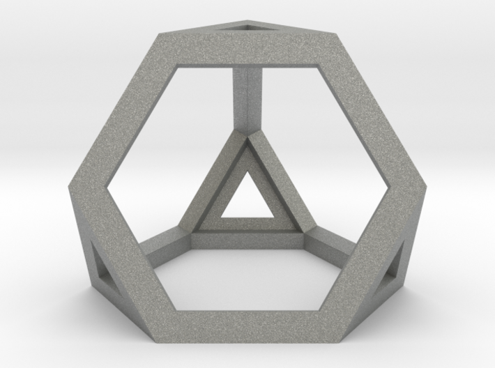 Truncated Tetrahedron 3d printed