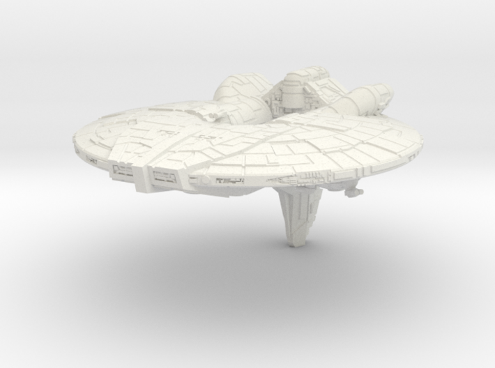 (MMch) Inexpugnable Tactical Command Ship 3d printed 